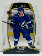 2019-20 Upper Deck Allure White Rainbow Brayden Point #2 Die Cut Tampa Bay Lightning